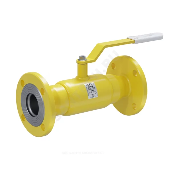 Кран шаровой сталь газ КШ.Ц.Ф.GAS фл полнопроходной LD