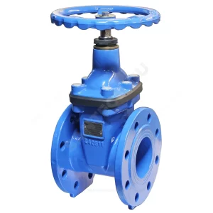 Задвижка чугун VOC4251D аналог МЗВ обрезиненный клин EPDM фл Tecofi