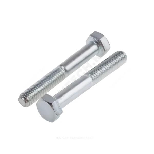 Болт стальной оц шестигранный к.п. 5.8 DIN 931 (ГОСТ 7798-70)