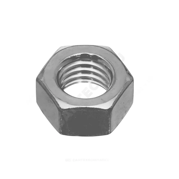 Гайка стальная оц шестигранная к.п. 5 DIN 934 (5915/5927)
