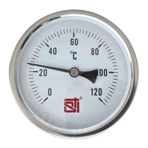 Термометр биметалл погружной STI ∅63 120°C (L75)