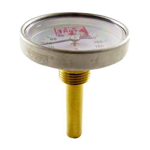 Термометр биметаллический ∅63 200°C (L50)